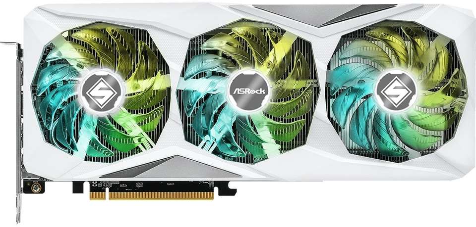 ASRock RX 7600 XT GDDR6 16 GB AMD Radeon Chipset 128 bit 2810 MHz ...