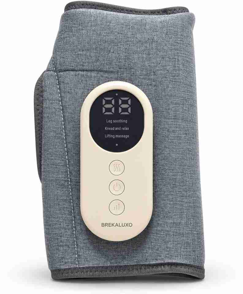 Heating Compression Machine Brekaluxo Calf Massager Machine with Heating, Kneading & Air ...