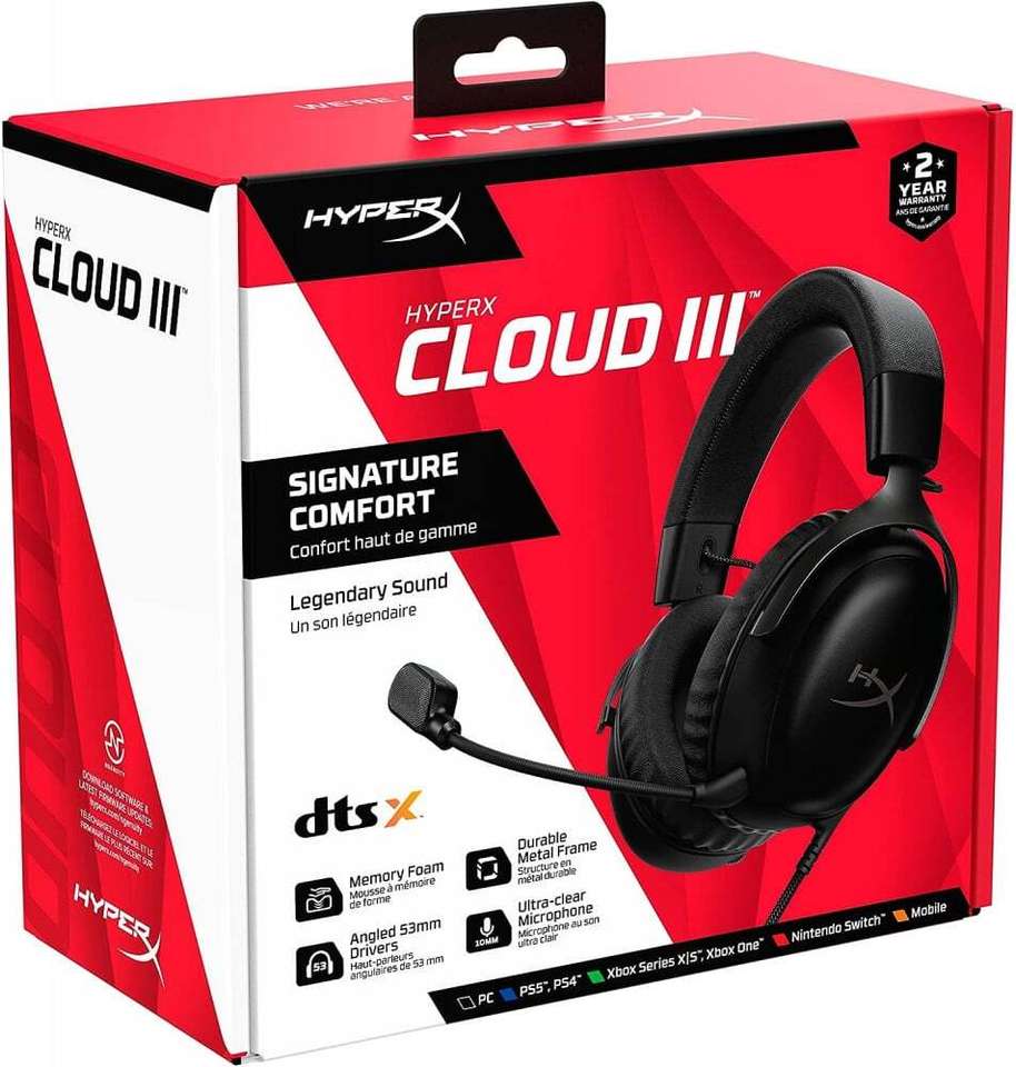 HyperX Cloud III Wired Gaming Headset Wired Gaming Price in India - Buy ...