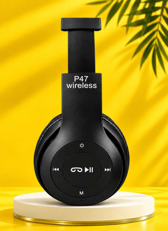 akiranix P47 Wireless Bluetooth Headphones Bluetooth & Wired Headset ...