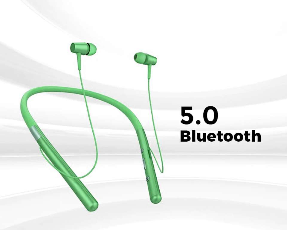 IZWI 48 hours Long Working Wireless Neckband Headset Headphone Half in ...