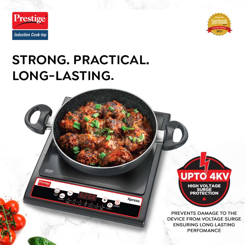 Prestige 1200 W Induction Cooktop Push Button - Buy Prestige 1200 W ...