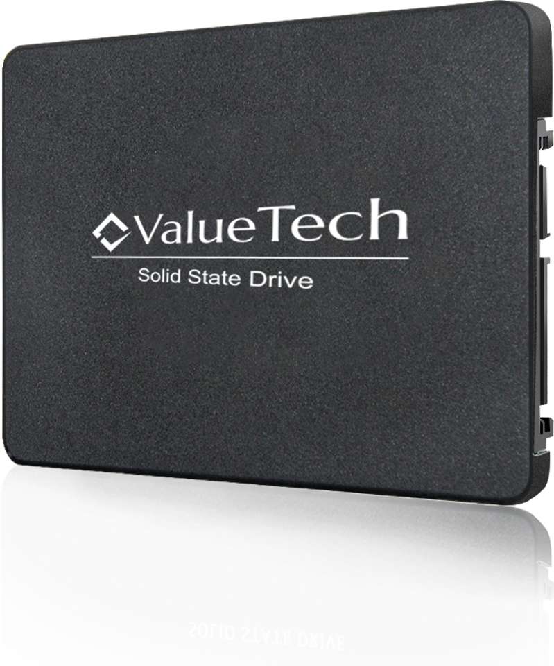 valueTech 128GB 128 GB Desktop Black SATA Internal Solid State Drive ...