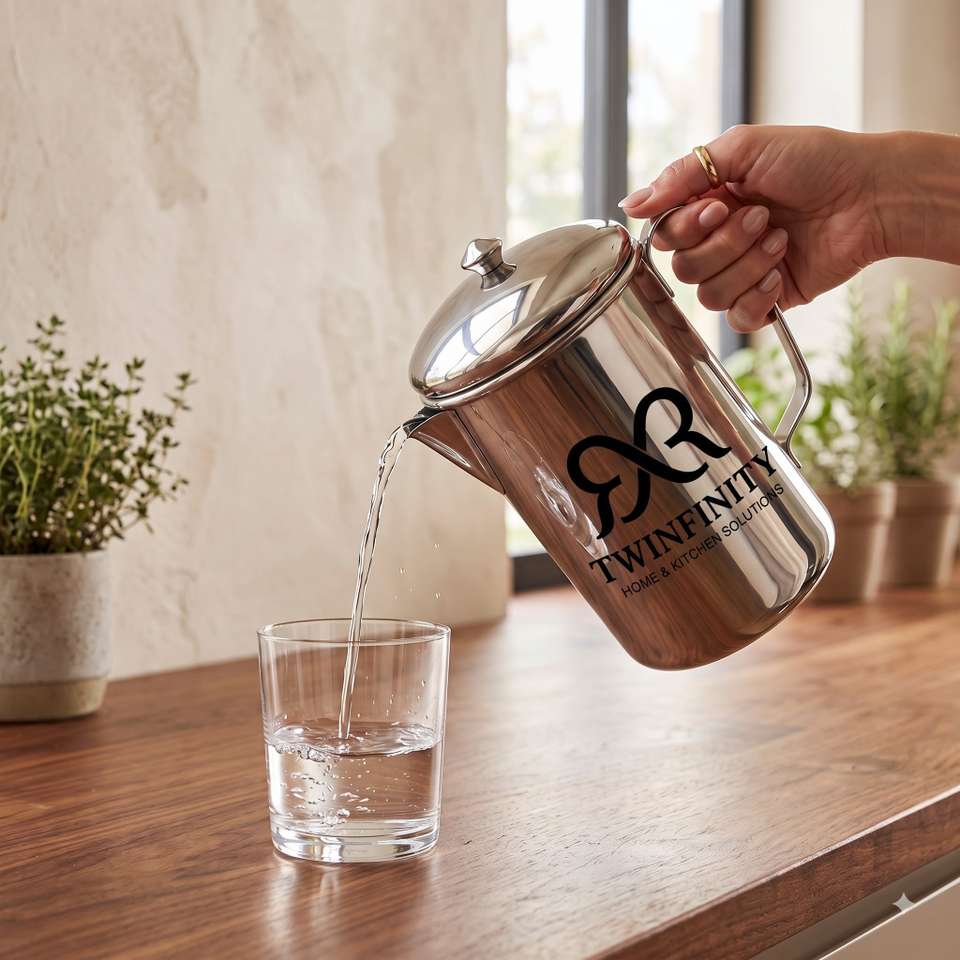 Noctifiers Infinity TWINFINITY 1.5 L Stainless Steel Water Jug Price in India - Buy ...