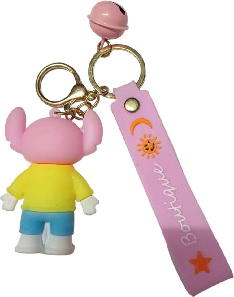 Stitching Icon Set RSG Cute Stitch Keychain | Rubber Anime Accessory for Bags, Bikes ...