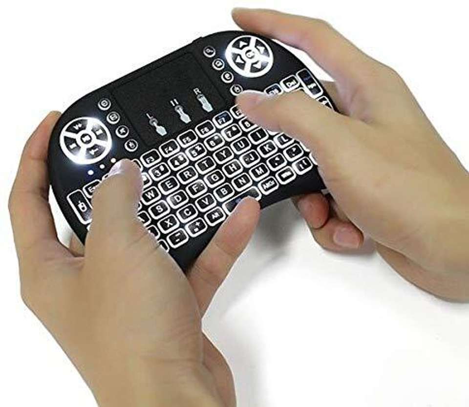 BlackBoost NXA381 PS2 Handheld Desktop Keyboard Compatible with Desktop ...