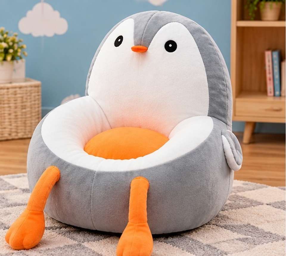 Chair Notifier poonam creations Soft Plush Cushion Kids Sofa Seat | Rocking Chair ...