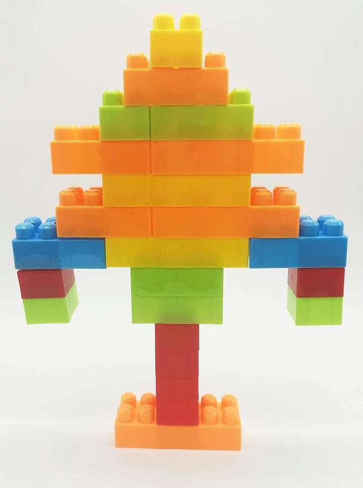Model Made From Blocks Zyamalox Building Block Set DIY Interlock Construction Design Model ...