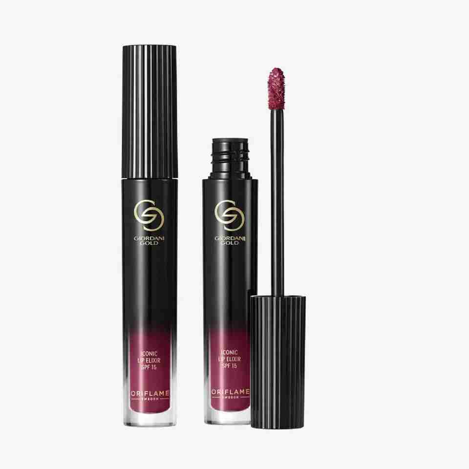 Oriflame Sweden Giordani Gold Iconic Lip Elixir SPF 15 Plush Berry ...