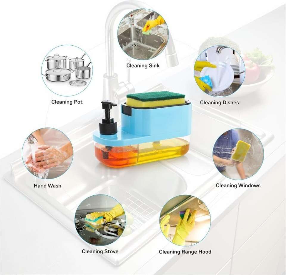Sponge Labour PACKA GEFY Soap Sink Sponge Holder Price in India - Buy PACKA GEFY Soap ...