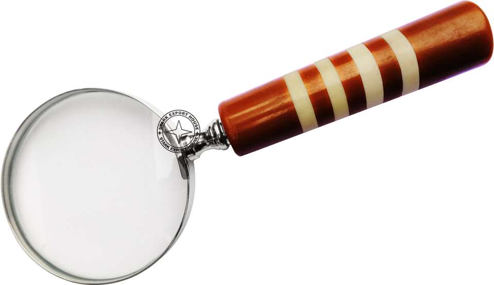 Stark Export House Aluminum Bone Magnifier Glass Len Glass 3 Inch (IUYT ...