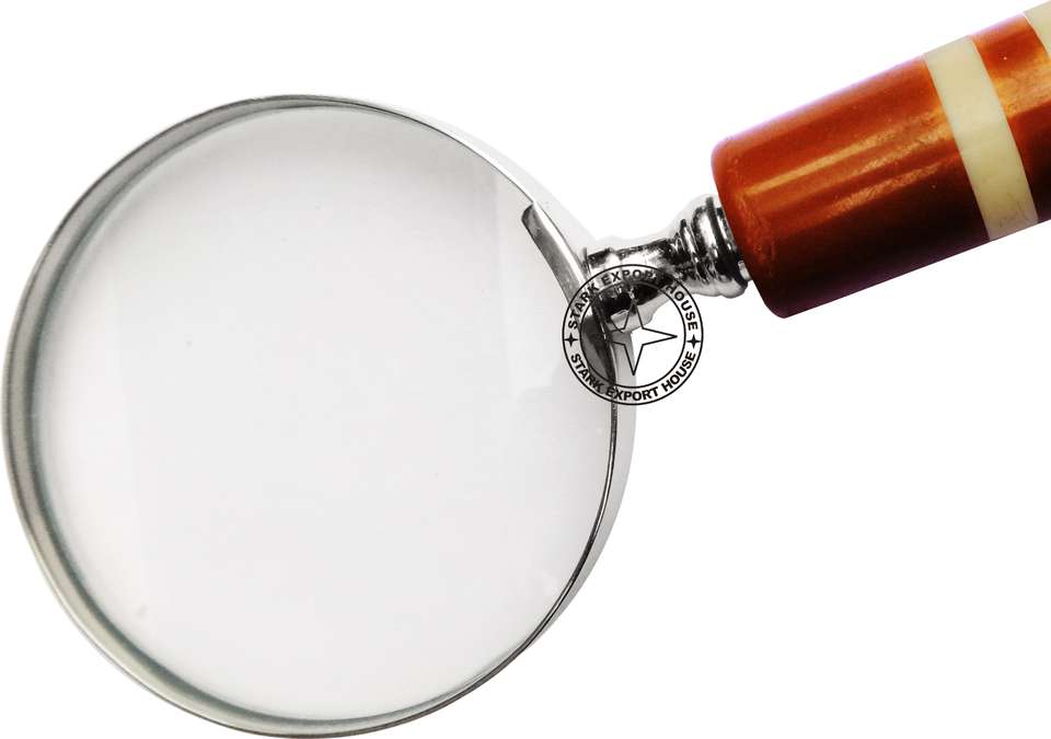 Stark Export House Aluminum Bone Magnifier Glass Len Glass 3 Inch (IUYT ...