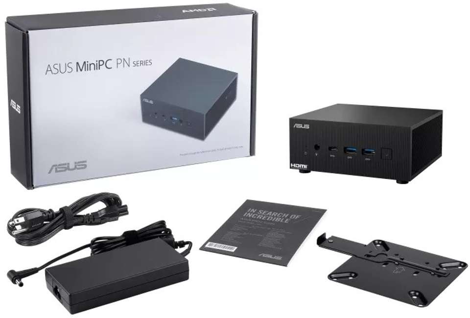 Minims Computer Graphics ASUS ExpertCenter PN52 Barebone Mini PC with Ryzen™ 5 5600H & AMD ...