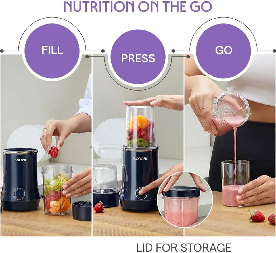 BOROSIL Nutrifresh 300 W Mixer Blender Price in India - Buy BOROSIL ...