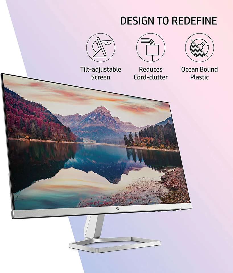 HP 54.61 cm (22 inch) Full HD Monitor (M22F) Price in India - Buy HP 54 ...
