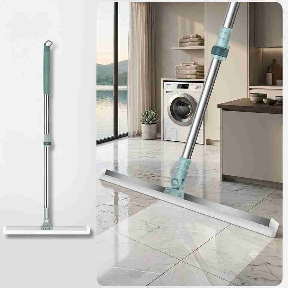 QONETIC 3 in 1 Magic Broom Floor Wiper Squeegee for Bathroom and Home ...