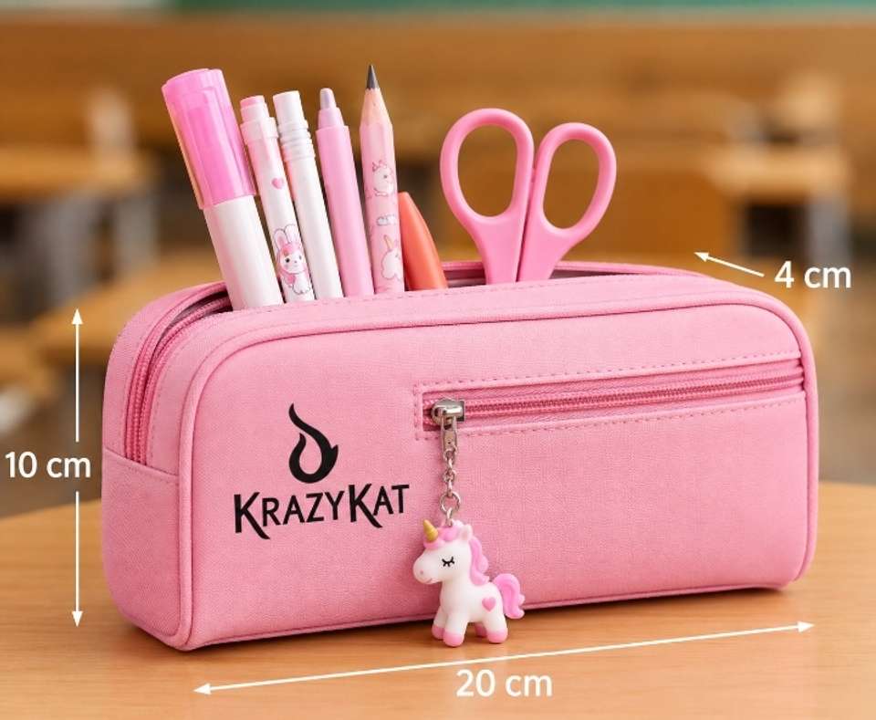 Flipkart.com | Kinitex Pouch Sentance Art Artificial Leather Pencil ...