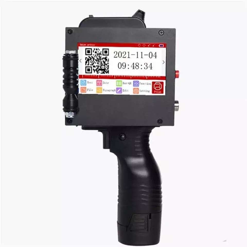 A.C.I. PACKAGING Handheld Inkjet Industrial Coding Machine for Glass ...