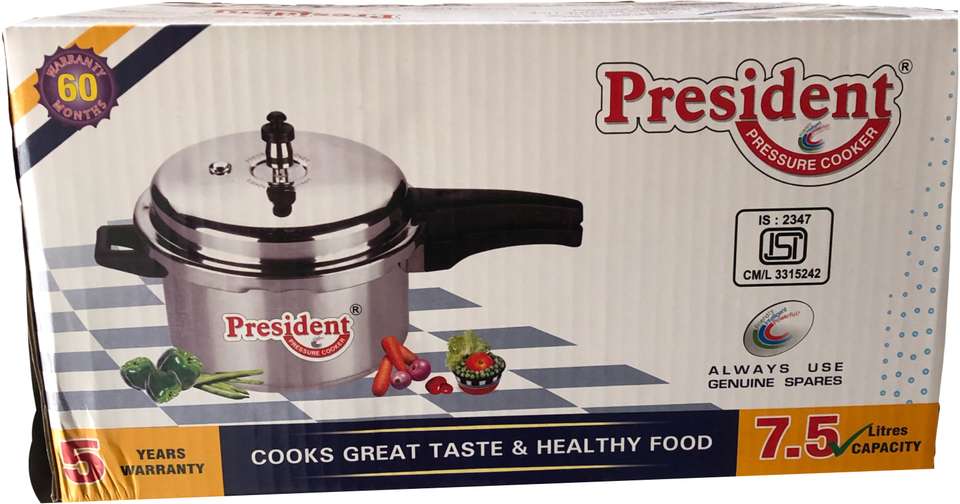 President President pessure cooker 5 L Outer Lid Pressure Cooker Price ...