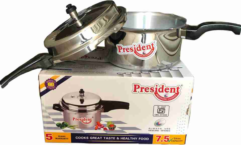 President President pessure cooker 5 L Outer Lid Pressure Cooker Price ...