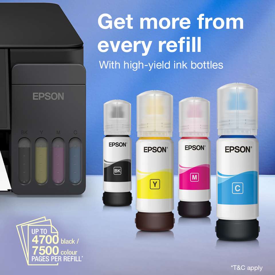 Epson L3360 Multi-function WiFi Color Ink Tank Printer (Color Page Cost ...