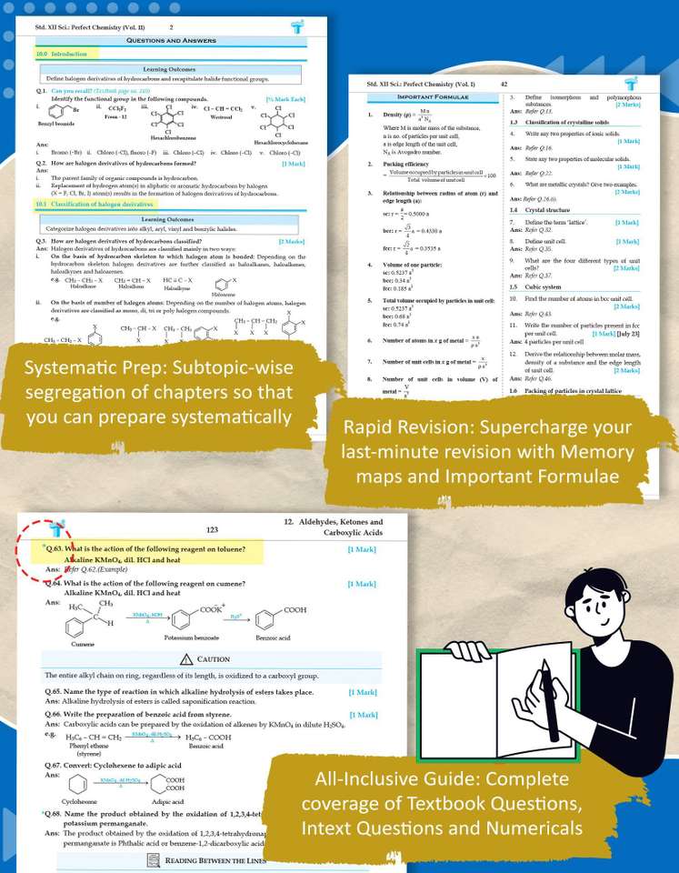 960 Std Code Std 12 Chemistry Vol 1 & 2 | HSC Maharashtra Board | 2026-27 Syllabus ...