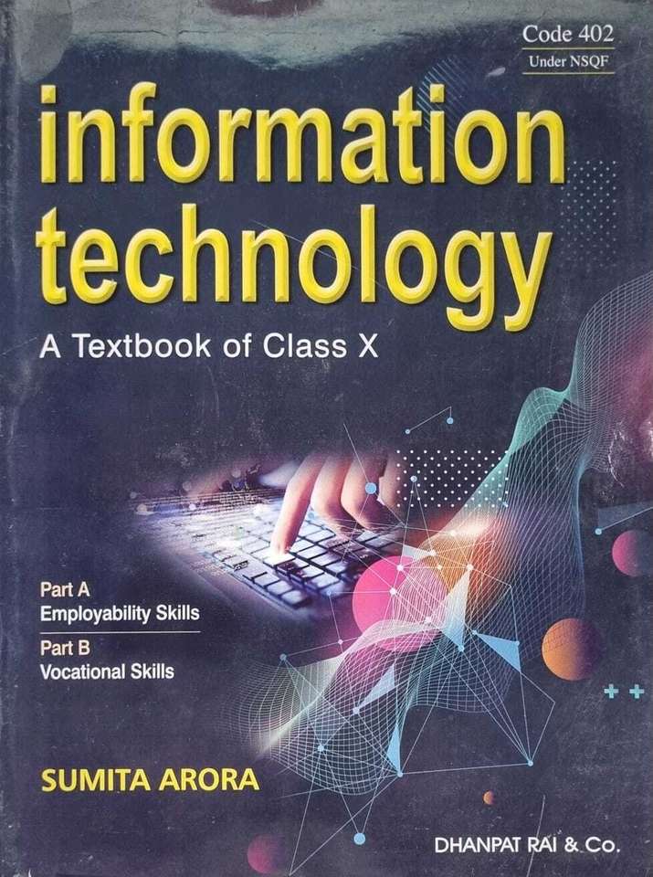 Information Technology Class 10 By Sumita Arora Paperback, SUMITA ARORA ...