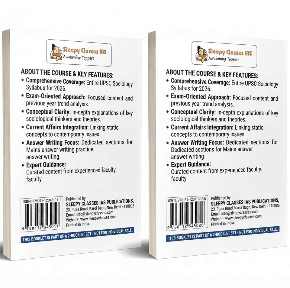 Complete Sociology 2026 (Paper - 1 And Paper - 2): Buy Complete ...