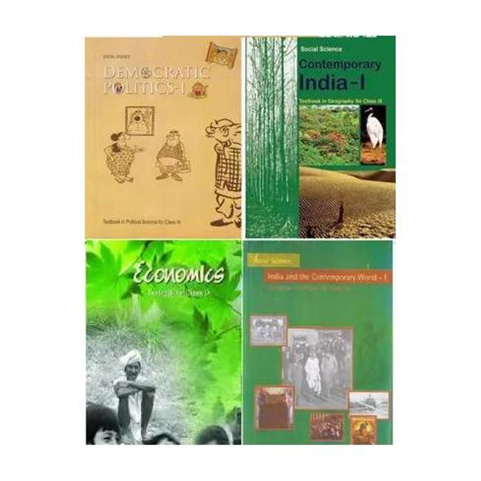 Original NCERT Class 9 Social Science Book Set | History, Geography ...