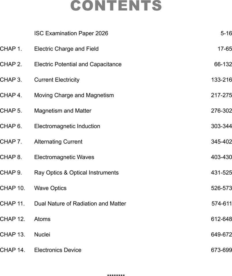 ISC Class 12 Physics Question Bank For 2027 Exam | Chapterwise Solved ...