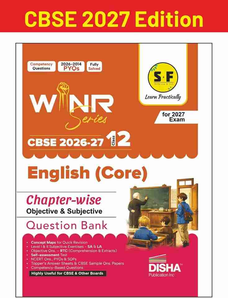 WINR Series CBSE 2026-27 Class 12 English Core Chapter-Wise Objective ...