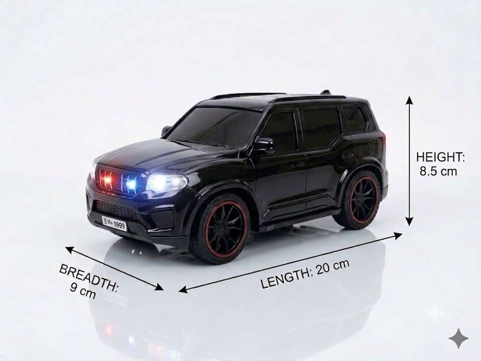 Scorpio Key Remote BAIRNINO Scorpio N RC Car for Kids with Auto Pilot Mode, Police Lights ...