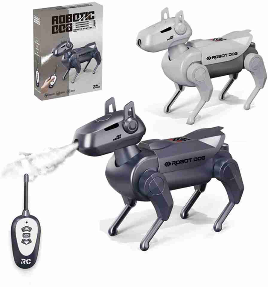 SSE Toy RC DIY Dog Assembly Toy Remote Control Educational Building Set ...