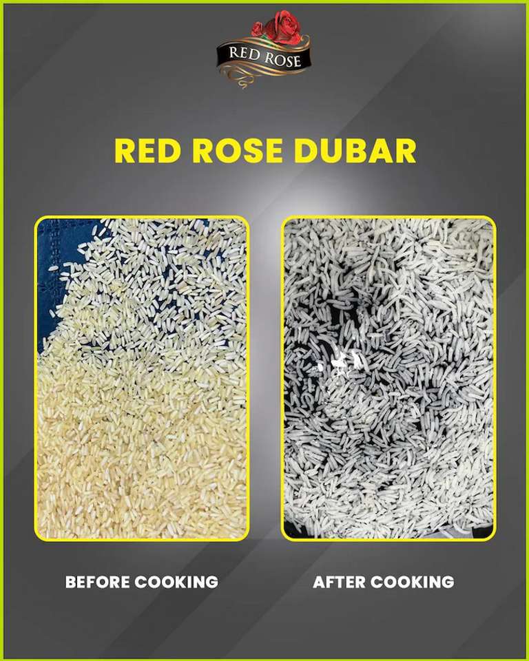 Quality Select Rice Red Rose BASMATI RICE, 30 KG Basmati Rice (Full Grain, Steam) Price in ...