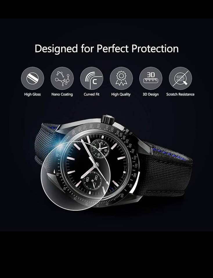 Tisla Screen Guard for TITAN,TIMEX,DANIEL KLEIN, HMT,CARTIER AND SONATA ...