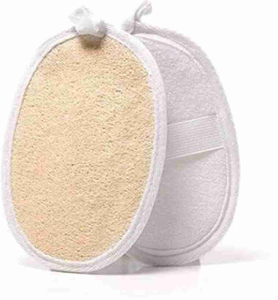 Packthis Notepad Ave YOYO Natural Loofah Body Exfoliating Bath Scrubber Pack of 2 Scrub ...