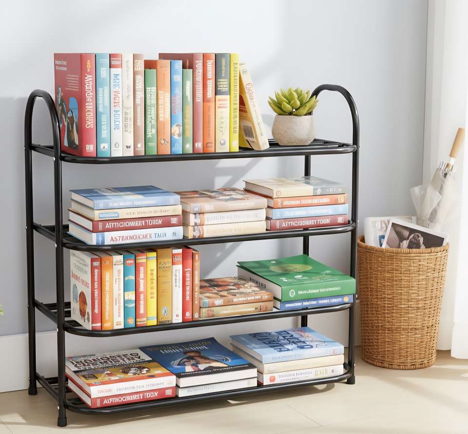 Metal Racking Blue EuroQon Multipurpose Rack Metal Shoe Stand Price in India - Buy EuroQon ...