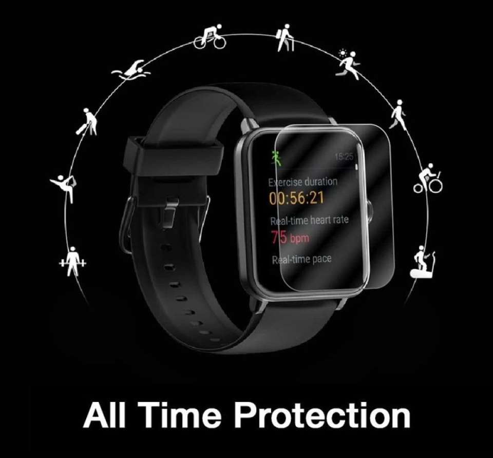 DOWRVIN Impossible Screen Guard for Beatxp unbround Amoled display ,bt calling Smart watch screen guard - Image 9
