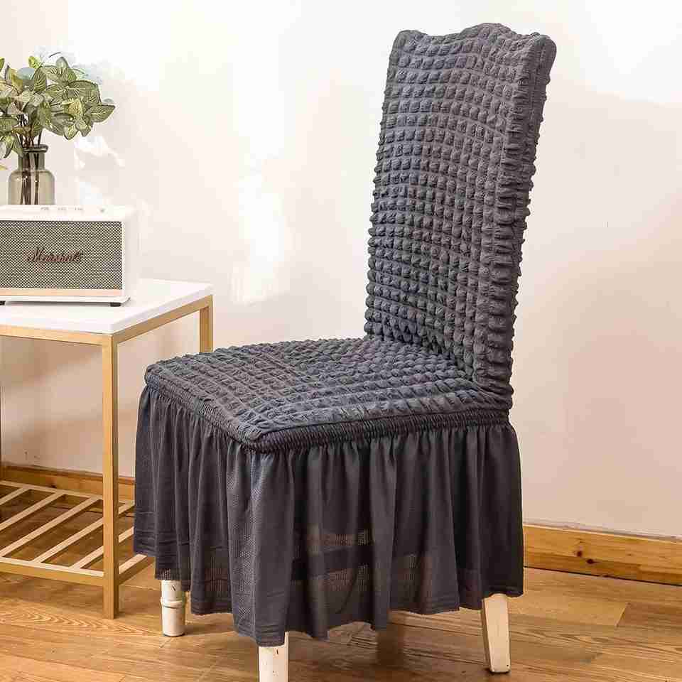 Chair Notifier FunBlast Polyester, Velvet 1 Seater Chair Plain Cover Price in India ...