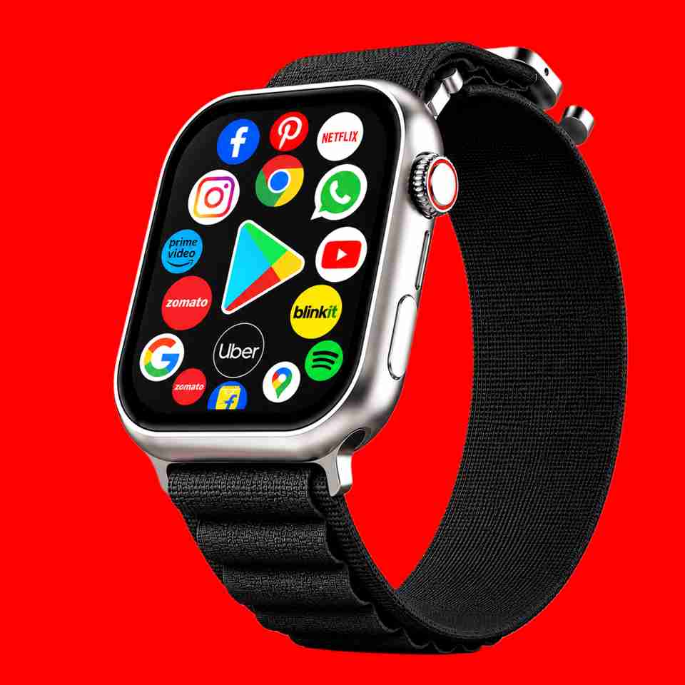 UDM TECH Premium Android Smart Watch with HD Display, Long Battery ...