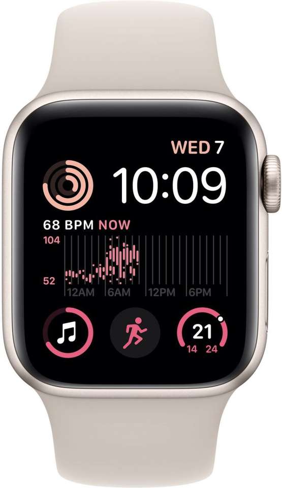 Se Health Icon Apple Watch SE GPS + Cellular (2nd Gen) Heart Rate Monitor, Sleep and ...