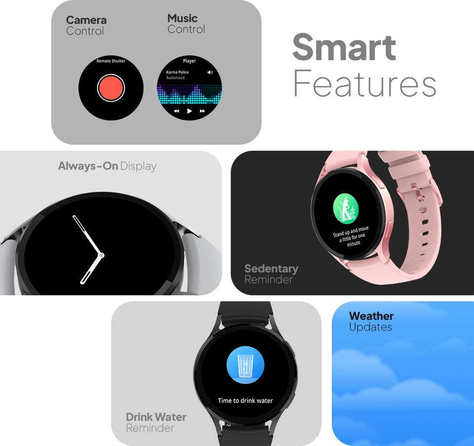 Fire R Icon Fire-Boltt Apollo 36.3mm (1.43) AMOLED Display Smartwatch 466*466 Res ...