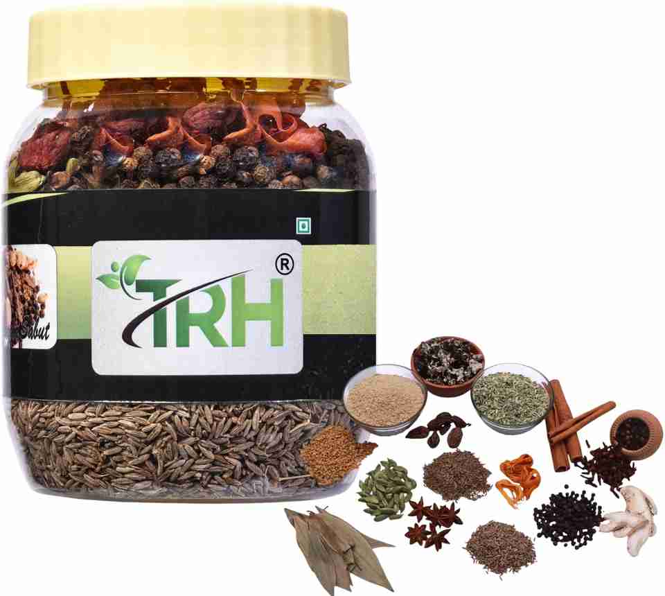 TRH Premium Organic Whole Mix Spices -Authentic Masala - 13 Spice Mix ...