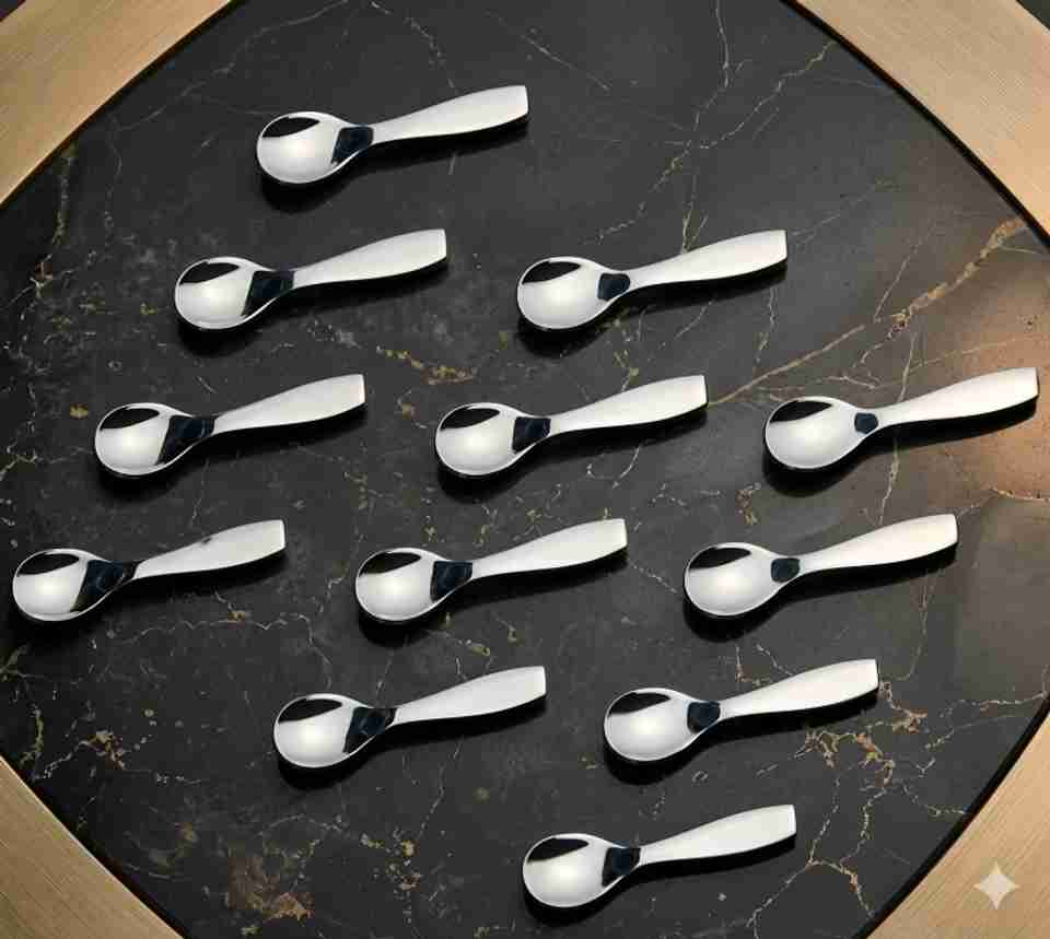 ARSCART Masala Spoon Set for Spice Jars & Condiment Containers, Rust ...