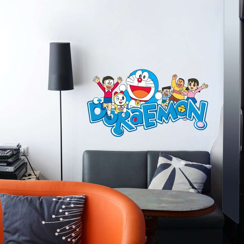 Approach Decor 60 cm Doraemon All Friends Funny Cartoon kids room and ...