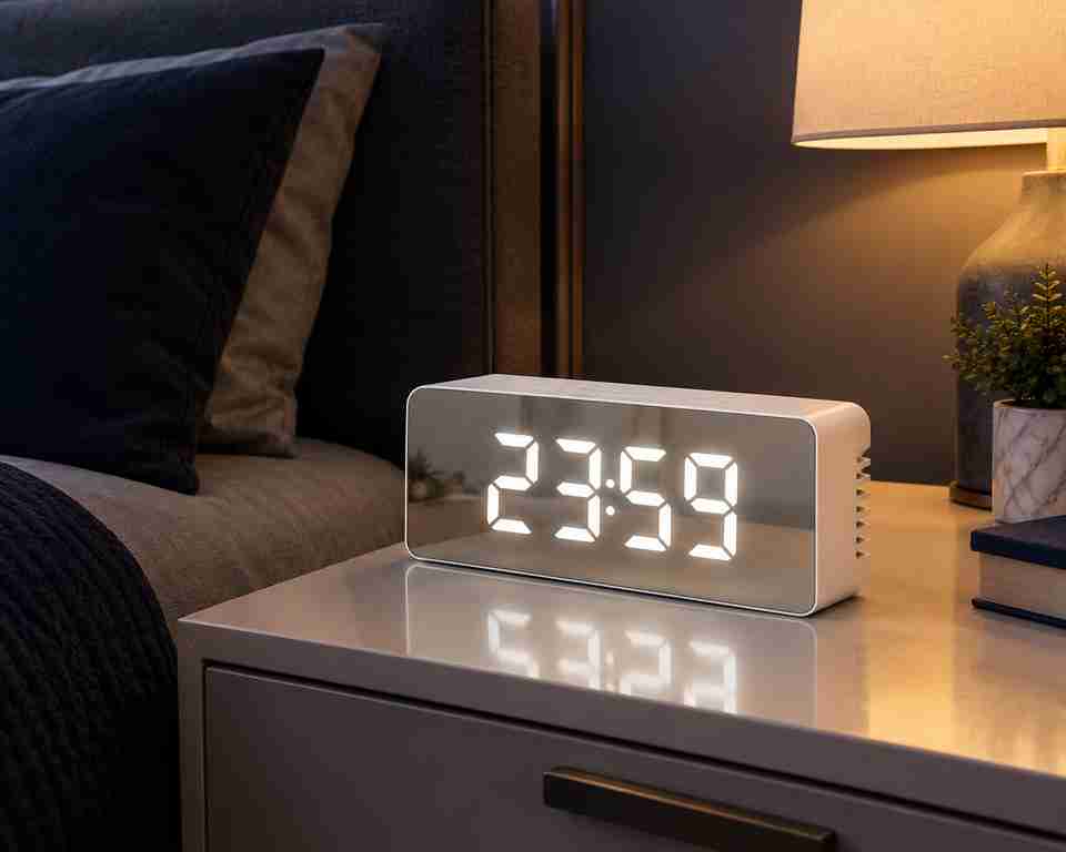 LEMFRAS Analog-Digital Silver Clock Price in India - Buy LEMFRAS Analog ...