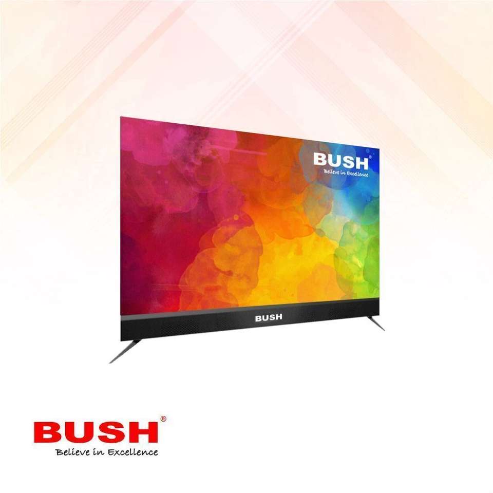 Bush 80 cm (32 inch) QLED HD Ready Smart Android Based TV with Premium ...