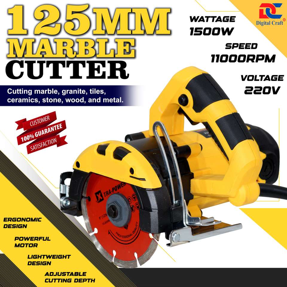 Digital Craft 5Inch Stone & Marble Cutting Machine – Electric Tile ...