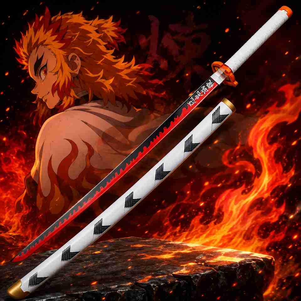 otaku Rengoku Inspired Katana 104 cm - Image 7