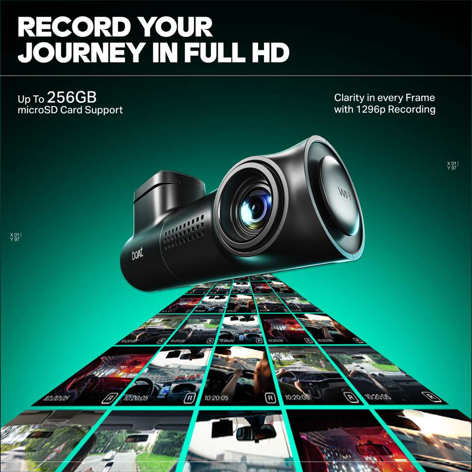 boAt Hive Dashcam E1 2026 Edition In-car Camera System Price in India ...